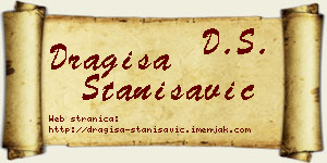 Dragiša Stanisavić vizit kartica